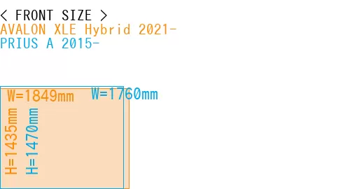 #AVALON XLE Hybrid 2021- + PRIUS A 2015-
